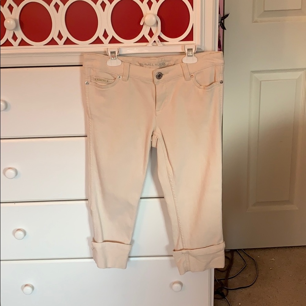 Cream Michael Kors Petite Jean Capris
